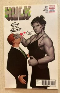 Hulk #11 (2017) Mariko Tamaki Story John Tyler Christopher She-Hulk Cover