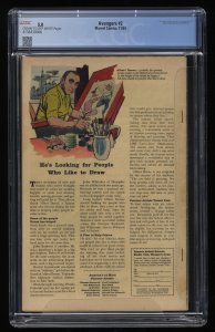 Avengers (1963) #2 CGC VG/FN 5.0 Signed Stan Lee!