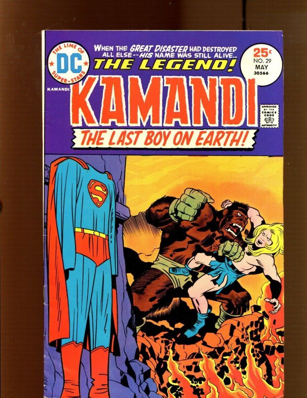 Kamandi, The Last Boy On Earth #29 - Jack Kirby Art! (6.0) 1975