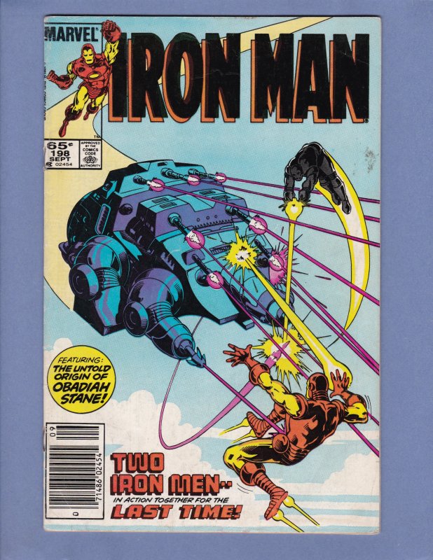 Iron Man Lot #106 144 147 155 176 186 197 198 199 Marvel Comics