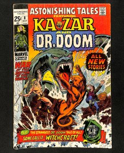 Astonishing Tales #8 Ka-Zar Doctor Doom!
