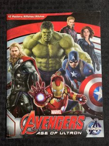 AVENGERS Age of Ultron (12) Poster Magazine FVF 7.0 Thor Hulk Cap Iron Man Widow