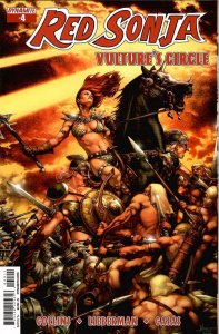 Red Sonja: Vulture's Circle #4 Anacleto Cover A (2015) New