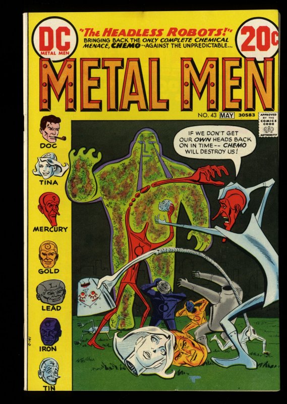 Metal Men #43 NM- 9.2
