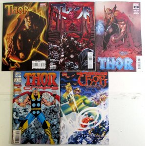 Thor Lot 5 #3rd 602, 614, 6th 13, Corps 3, Godstorm 3 2009 Marvel Comics