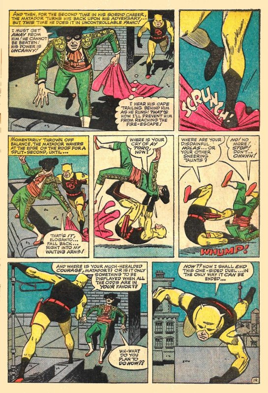 DAREDEVIL #5 (Dec1964) 5.5 FN-  Stan Lee /Wally Wood  Origin of The Matador!