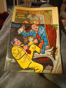 Dick Tracy Comic Monthly 73 Harvey 1954 Chester Gould Golden Age Crime Detective