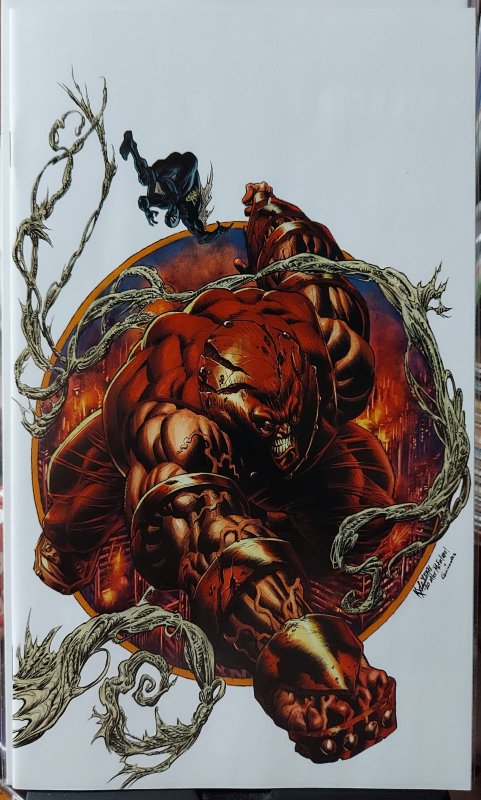 Juggernaut #1 NM Exclusive White Virgin Variant by Kyle Hotz - Limited to 1000