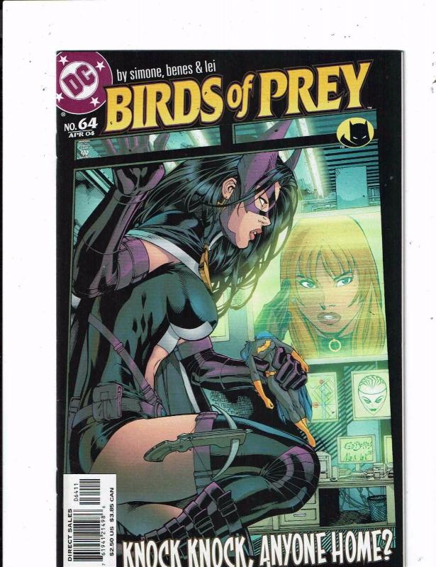 Lot of 5 Birds of Prey DC Comic Books #63 64 116 120 126 MS18