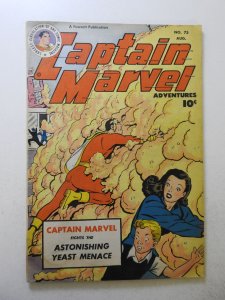 Captain Marvel Adventures #75 (1947) VG- Condition moisture stains