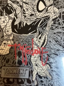 Spider-Man Keepsake (1990) # 1 (CGC SS) Silver Edition | Signed McFarlane