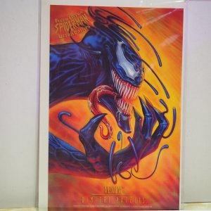 Fleer Ultra Spider-man UltraPrints Venom Dimitri Patelis 6.5 X 10 inches