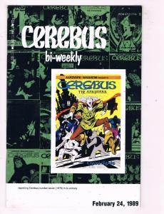 Lot Of 7 Cerebus Bi-Weekly Aardvark Vanaheim Comic Books # 3 5 6 7 8 9 10 AD27