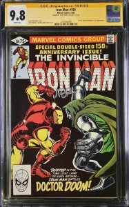 Iron Man (1981) # 150 (CGC 9.8 SS) Signed Romita Jr. * Marvel Universe