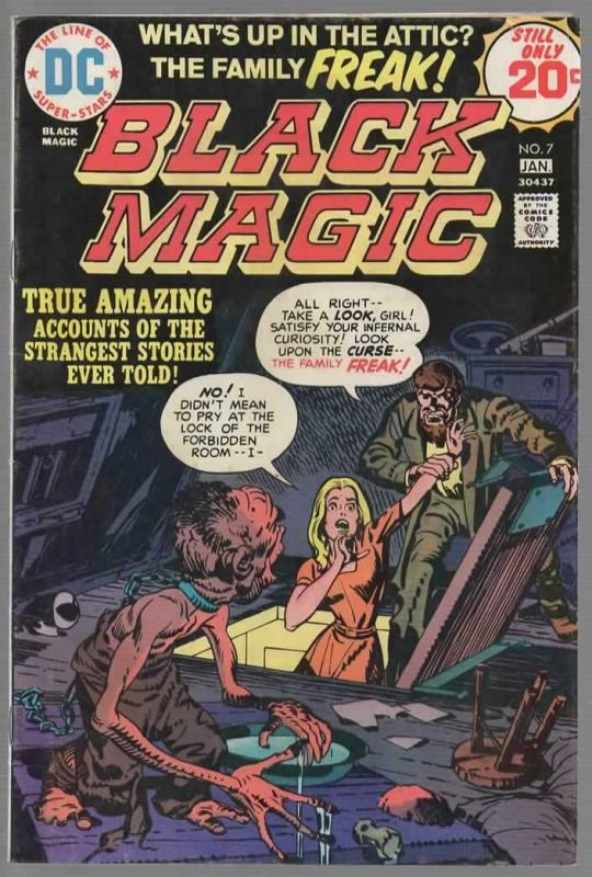 BLACK MAGIC (1973) 7 VG-F Jan. 1975