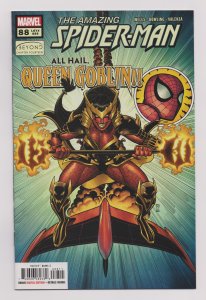 Amazing Spider-Man #88 (2018 v5) Zeb Wells 1st Queen Goblin Art Adams Cover