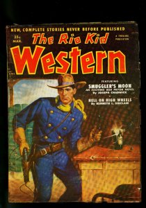 The Rio Kid Western March 1952 Thrilling Pulp- Jospeh Chadwick- VG