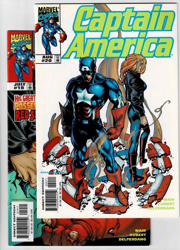 Captain America #19 & #20 (1999) Another Fat Mouse BOGO! BOGO? Read Description