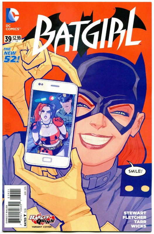 BATGIRL #39, NM, Harley Quinn, 2011, New 52, Variant, Chiang, more HQ in store