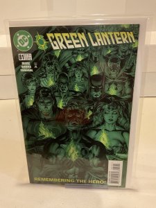 Green Lantern #81  1996  9.0 (our highest grade)