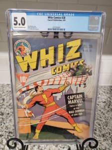 Whiz Comics #28 CGC 5.0