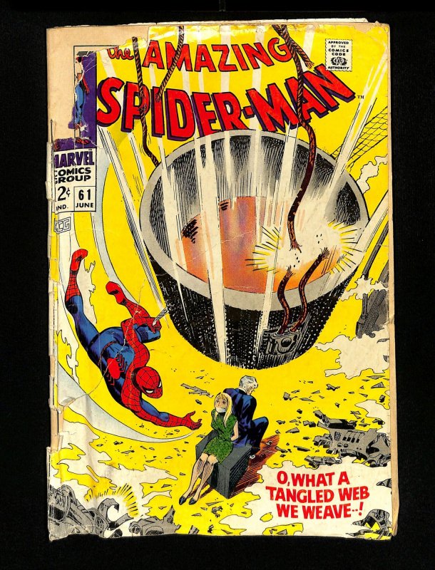 Amazing Spider-Man #61 1st Gwen Stacy Cover Appearance!