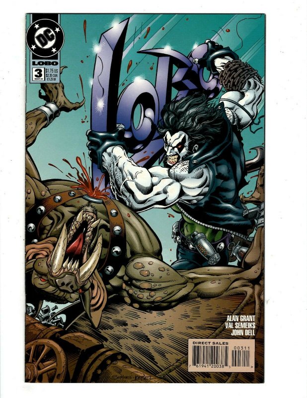 12 Lobo DC Comics # 1 2 3 4 5 6 7 8 9 0 10 11 Repent or be Fragged J430