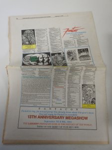 Comics Buyer's Guide Sep 7th, 1990 missing 1st half, Signed and remarked...