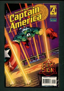 Captain America #449 (8.5 VFN+ ) I take Manhatten Pt.1 / 1996