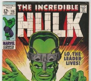 Incredible Hulk #115 strict VF/NM 9.0 High-Grade    Appearance - The Leader