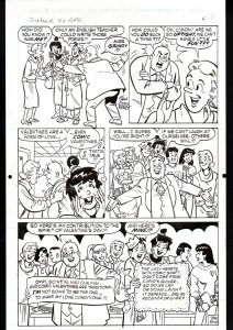 Jughead #44 Page 6 Original Comic Book Art- Archie- Stan Goldberg