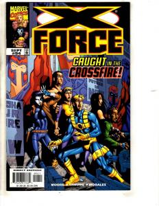 Lot Of 10 X-Force Marvel Comic Books # 86 87 88 89 90 91 92 93 94 95 X-Men CR59