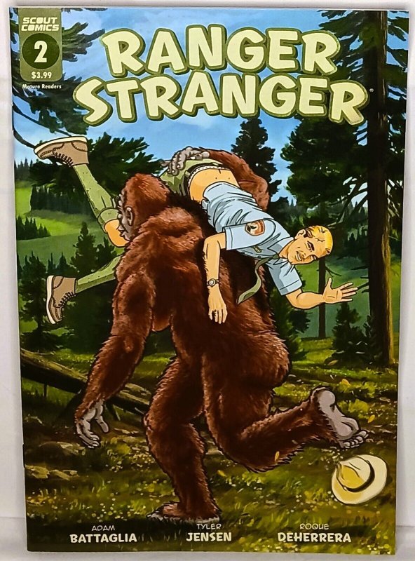 RANGER STRANGER #1 - 2 Comic Book Set Regular Covers 1st Printing Scout Comics