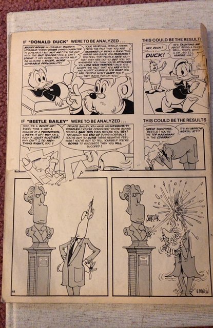 MAD #125 (1969)reader.. front Cover detached  and torn page