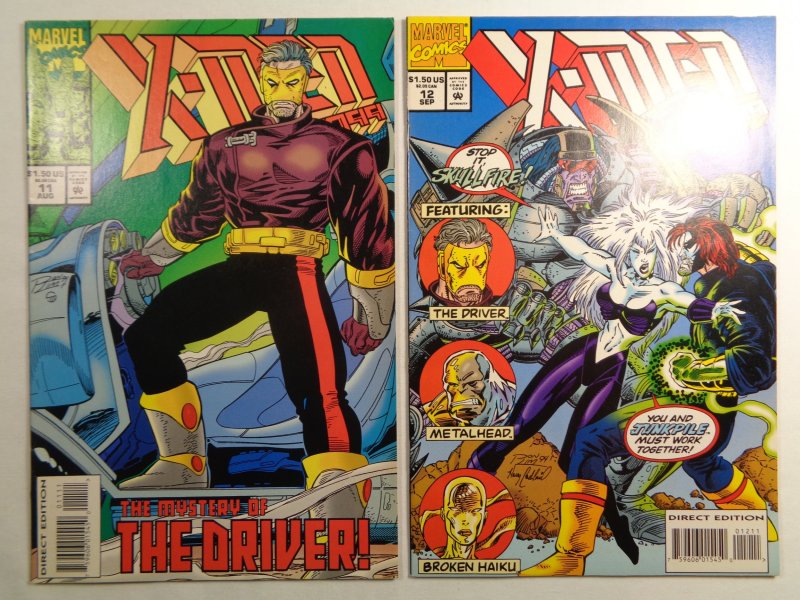 X-Men 2099 #1 2 3 4 5 6 7 8 9 10 11 12 Lot of 12 Marvel Comics