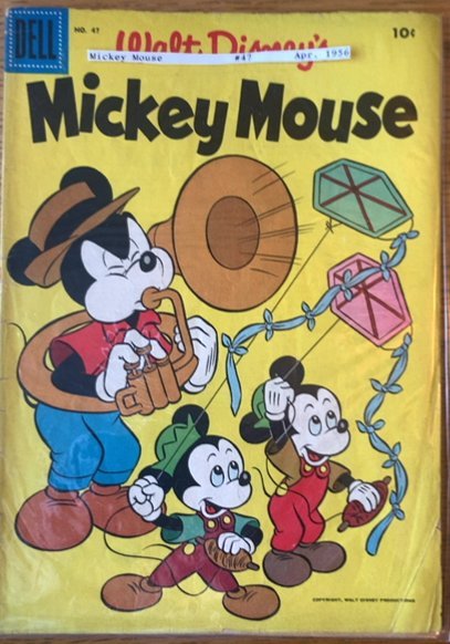 Mickey Mouse #47 (1956) Mickey Mouse 