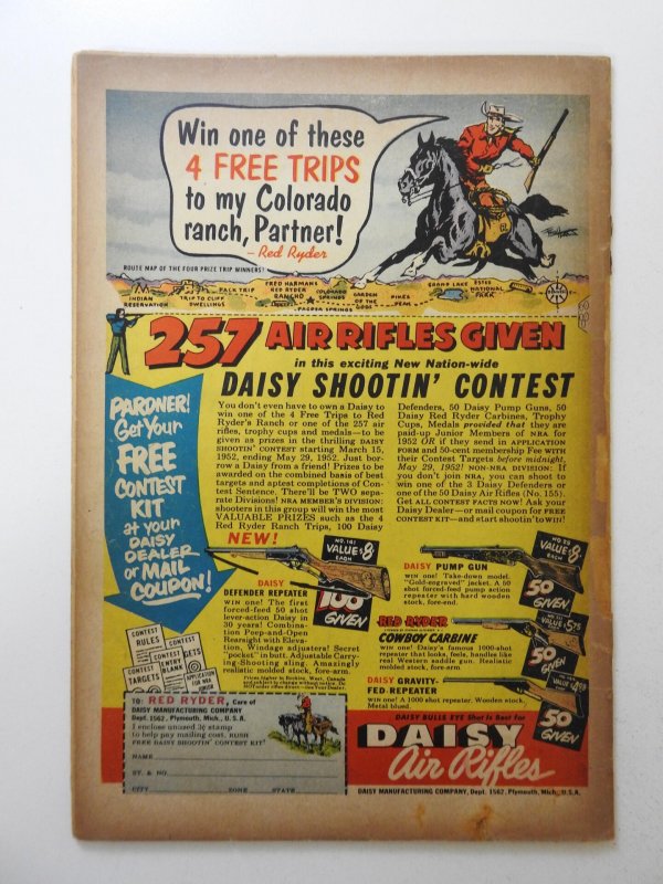 Adventure Comics #177 PR Restored Glue along entire spine, entire spine split