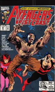 Avengers West Coast #87 (1992) West Coast Avengers / Avengers West Coast