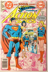 Action Comics #500 (9.2-NS, 1979) Anniversary Issue