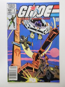 G.I. Joe #8 Newsstand Edition (1988) Solid VG+ Condition!