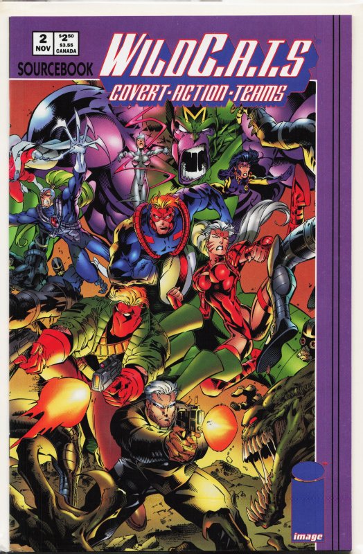 WildC.A.T.S Sourcebook #2 (1993) WildC.A.T.s