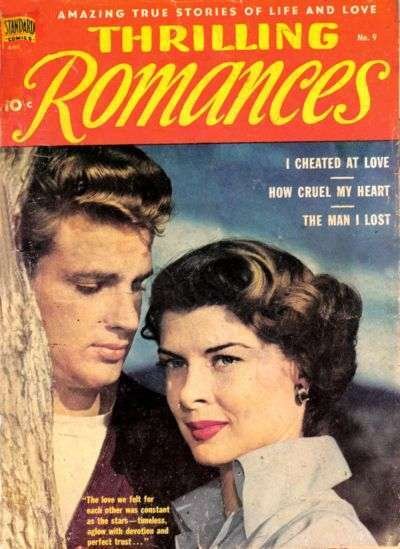 Thrilling Romances #9, Fine- (Stock photo)