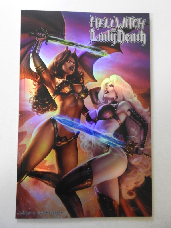 Hellwitch vs Lady Death: Wargasm Holo-Foil Edition (2022) NM Condition!