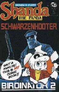 Shanda the Panda #1 VF ; MU | MUPubs #163 Terminator 2 Tribute