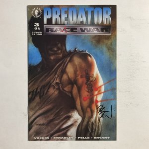 Predator Race War 3 1991 Signed by Dave Dorman Dark Horse NM near mint