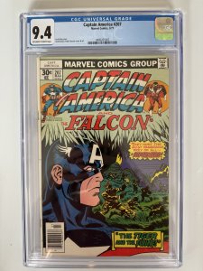 Captain America 207 CGC 9.4 Kirby Cvr/Art/Story (1977)