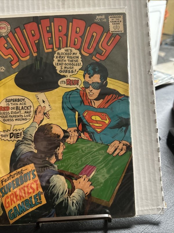 Superboy #148-June, 1968-DC Comics-Legion Appearance