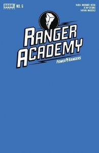 Ranger Academy #6 Cvr B Blue Blank Sketch Var Boom! Comic Book