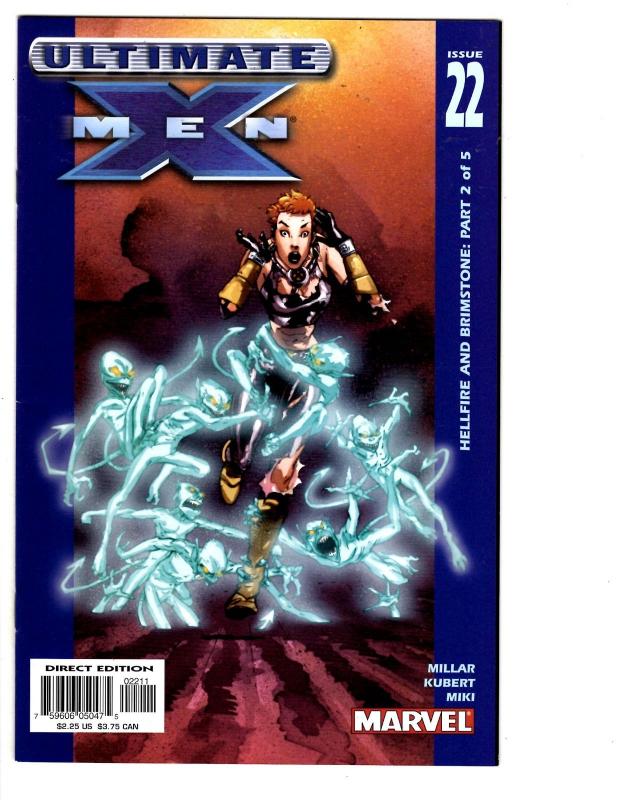 5 Ultimate X-Men Marvel Comic Books # 21 22 23 24 25 Wolverine Cyclops BH30