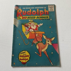 Rudolph The Red Nosed Reindeer 1955-1956 Issue Very Good+ Vg+ 4.5 Dc Comics